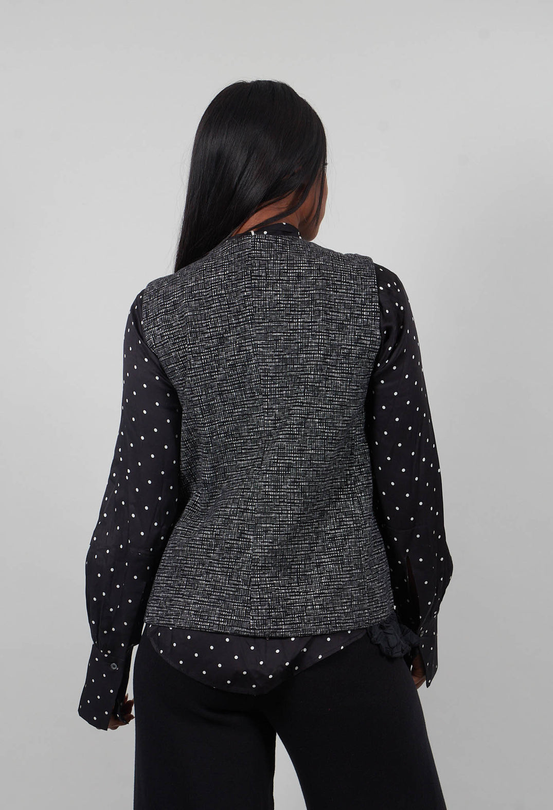 Edda JF Gilet in Nero