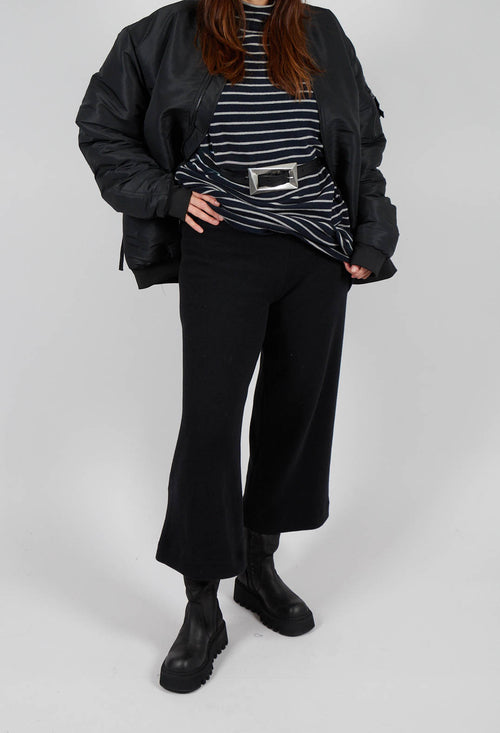 Giba J Trousers in Nero