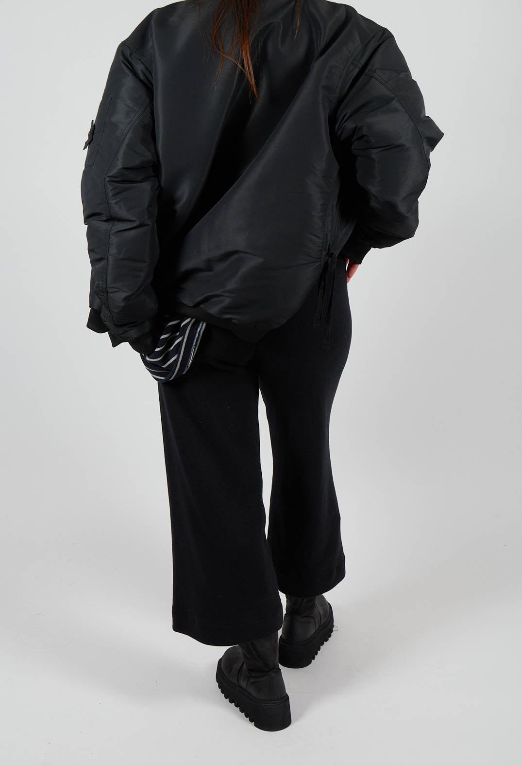 Giba J Trousers in Nero