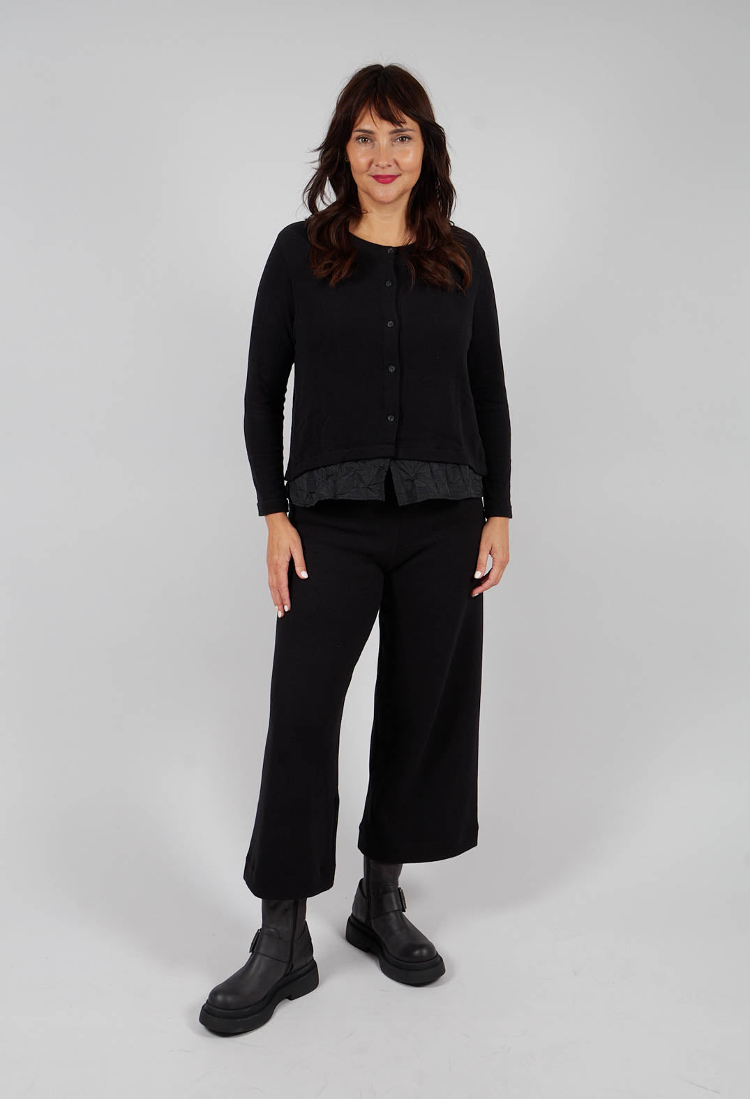Giba J Trousers in Nero