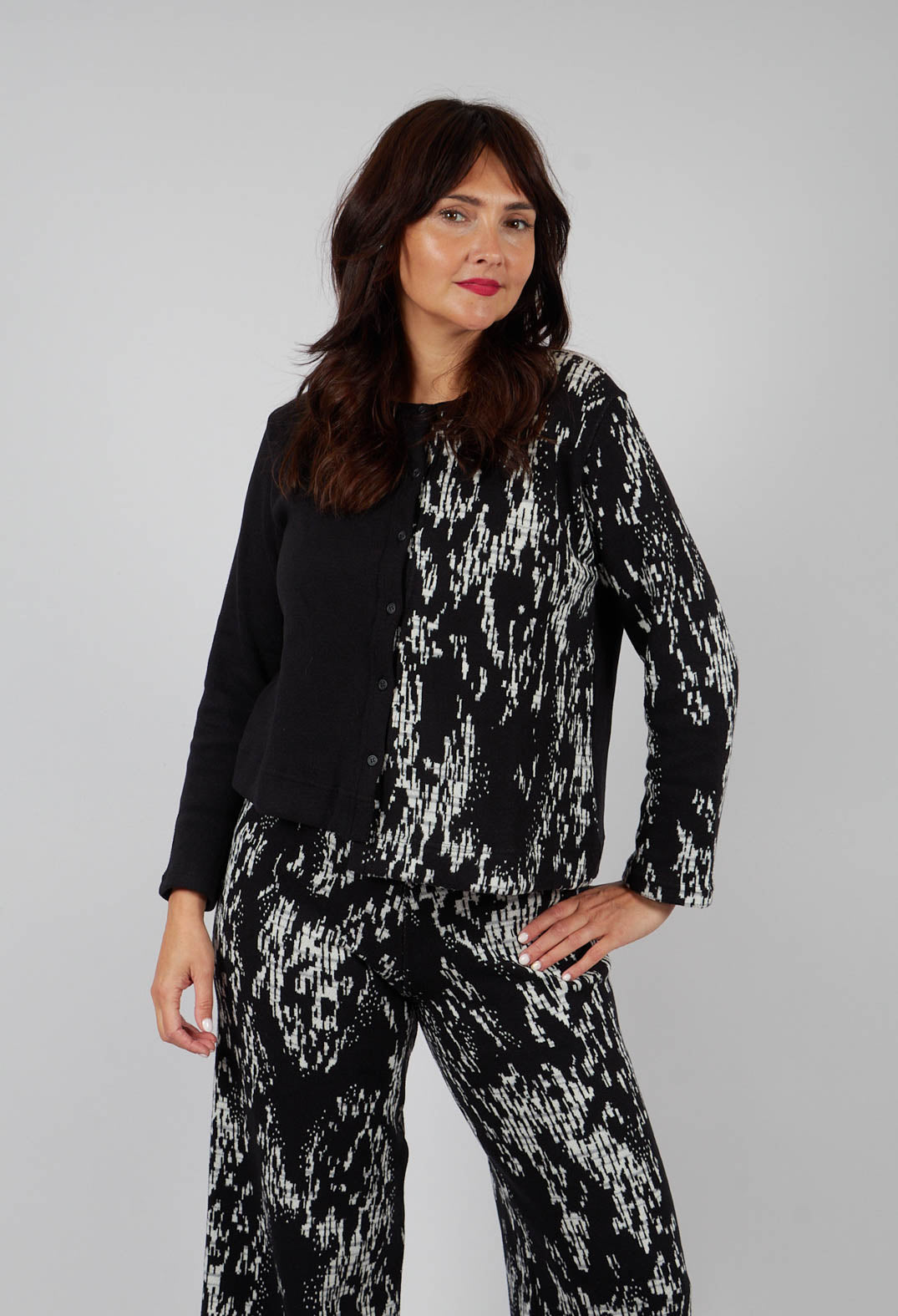 Inglese Cardigan in Nero