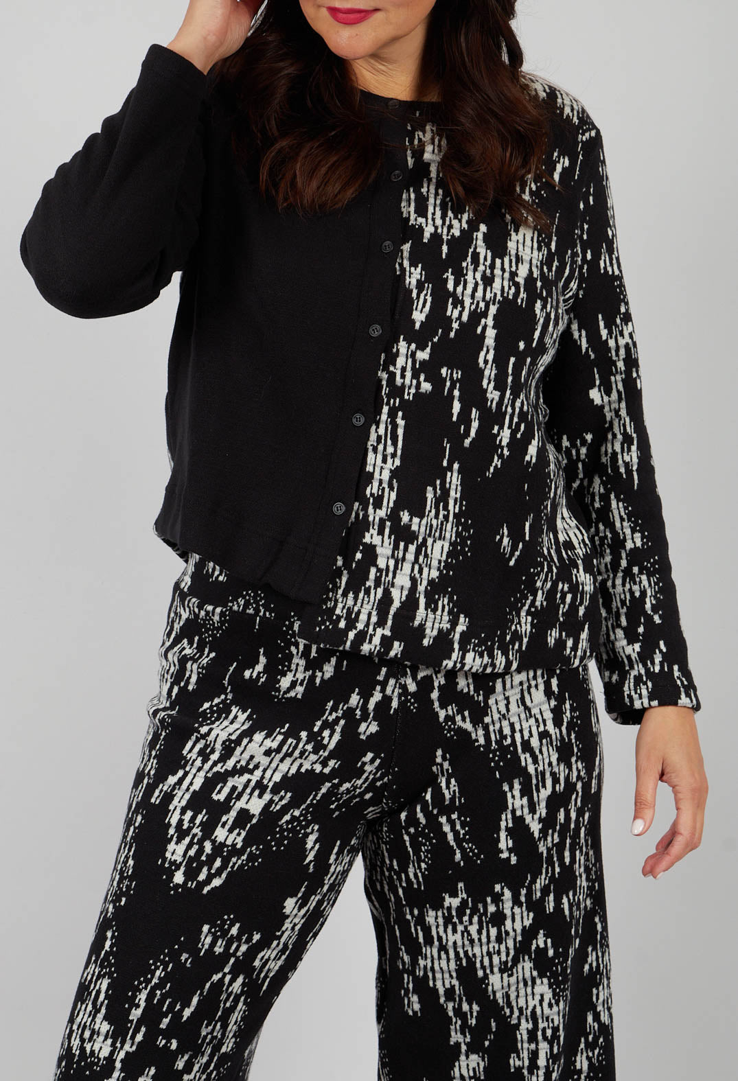 Inglese Cardigan in Nero