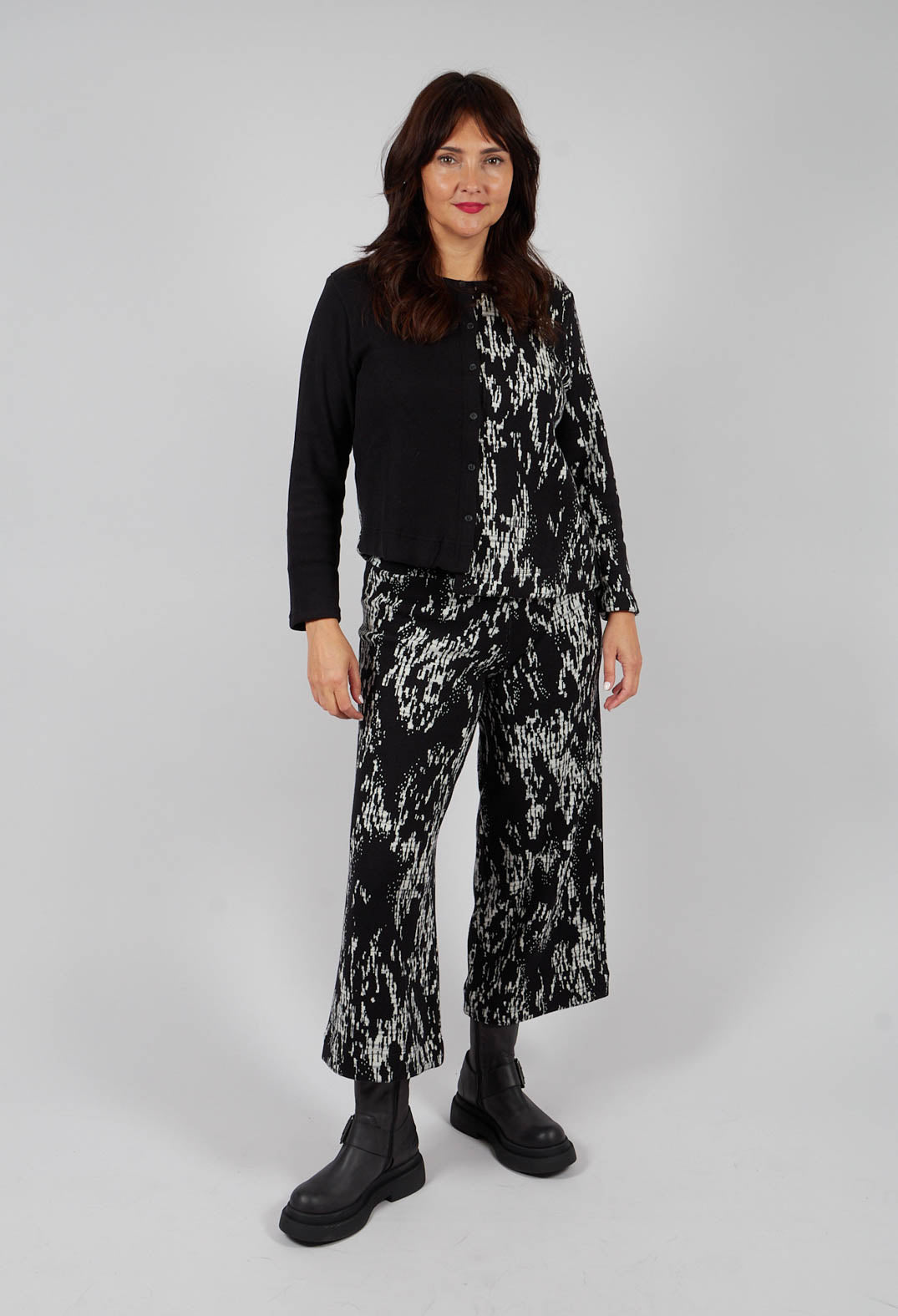 Inglese Cardigan in Nero