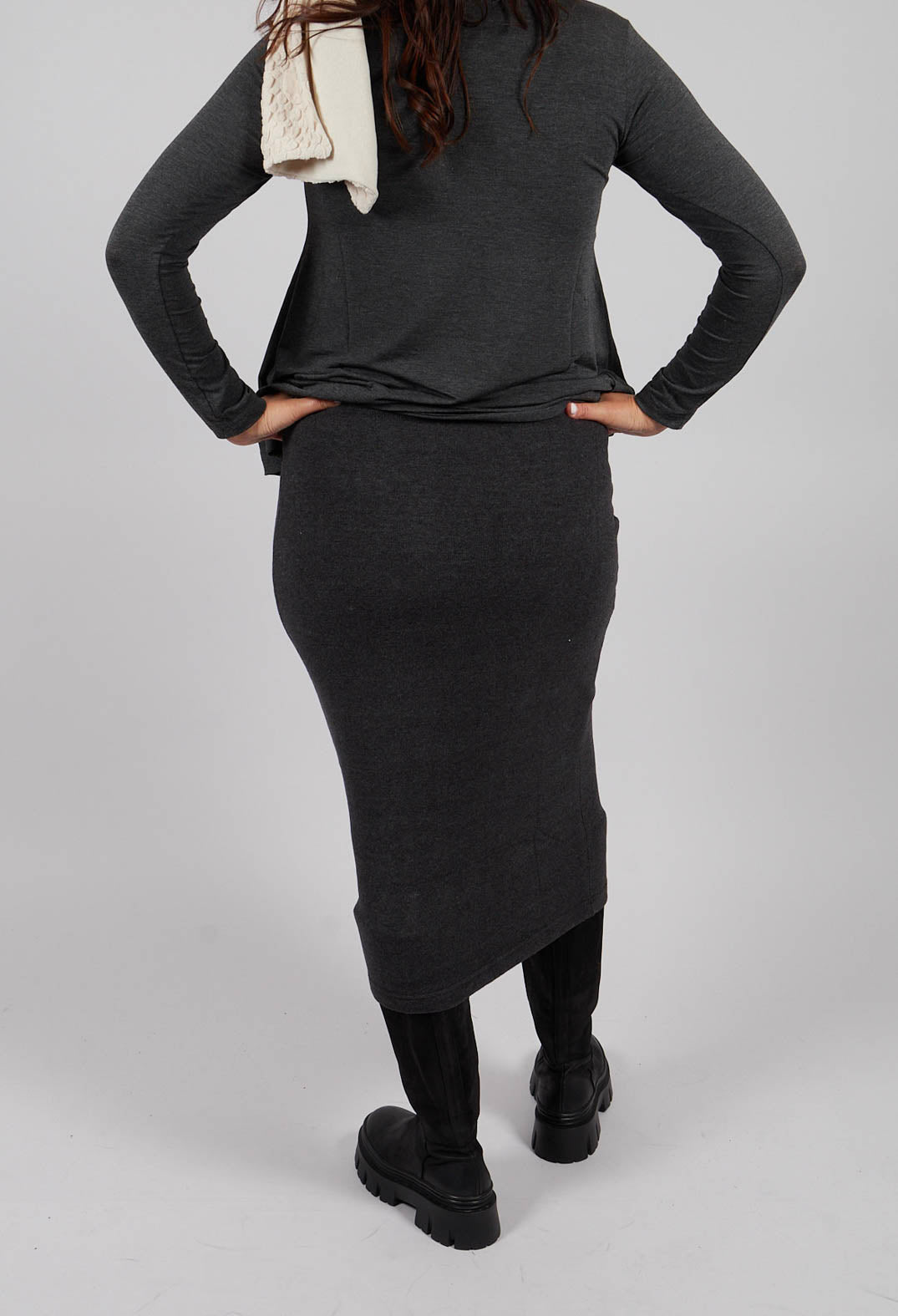 Lilla Skirt in Antracite