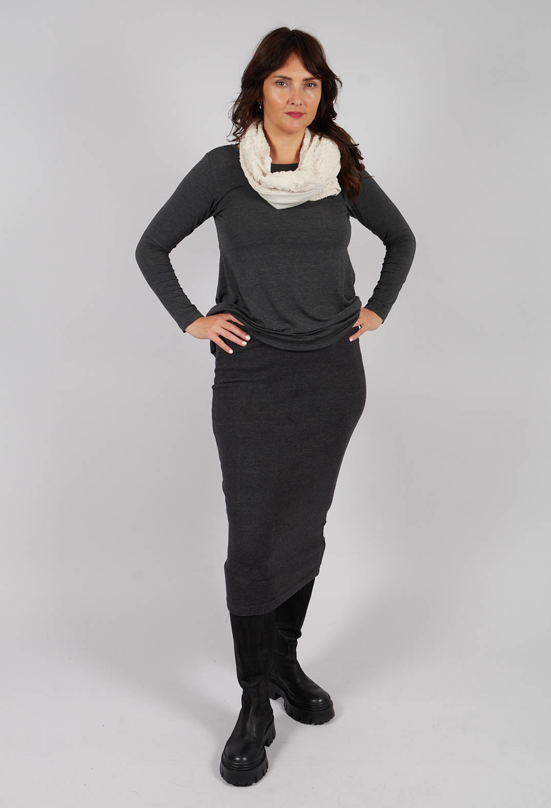 Lilla Skirt in Antracite