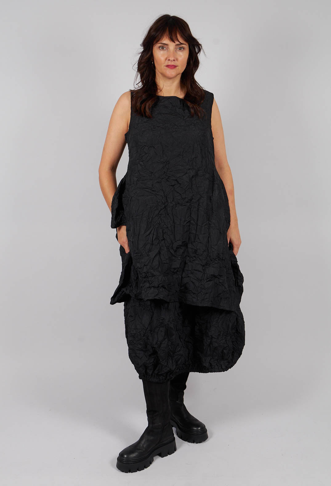 Lime Tunic in Nero