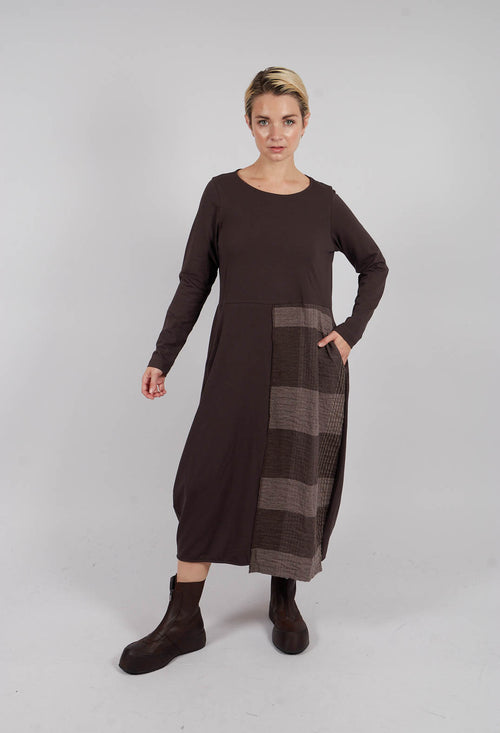 Mia S Tsant Check Dress  in Rinde
