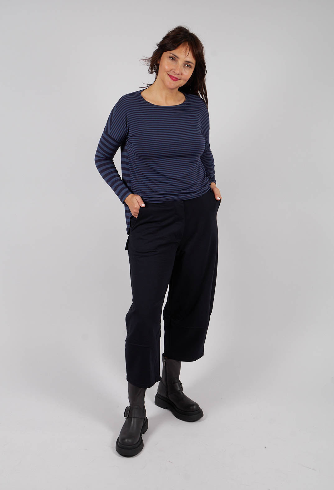 Mira F Trousers in Notte