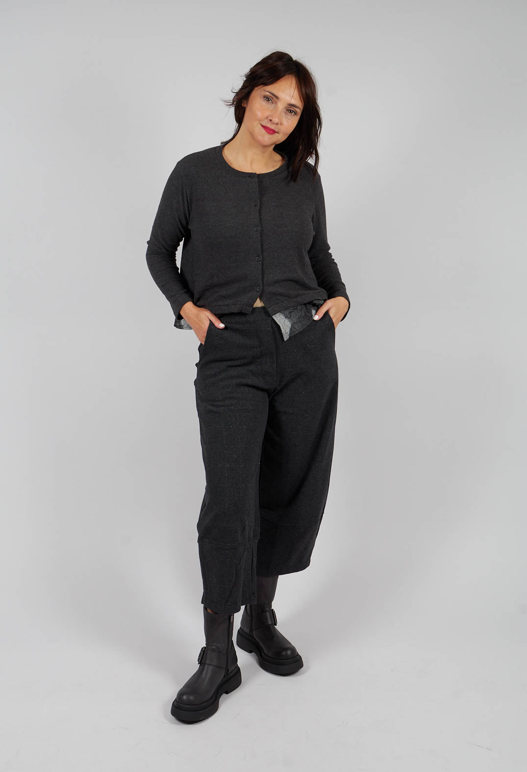 Mira J Trousers in Antracite