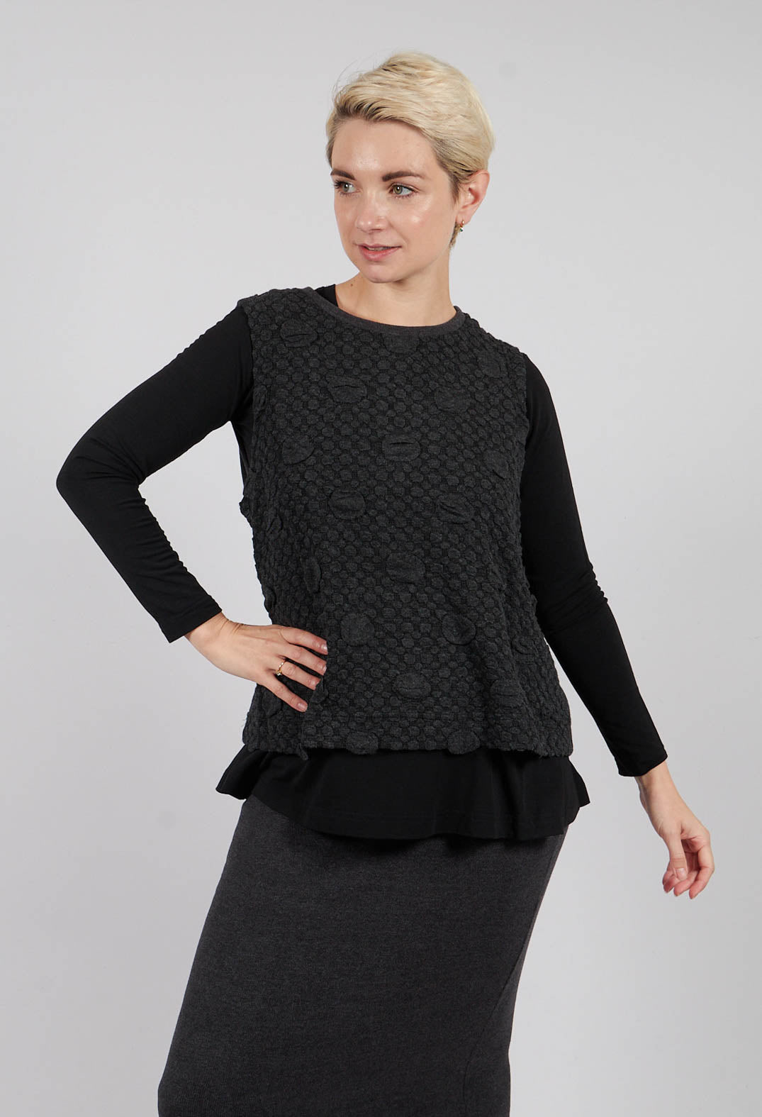 Missy Gilet in Antracite
