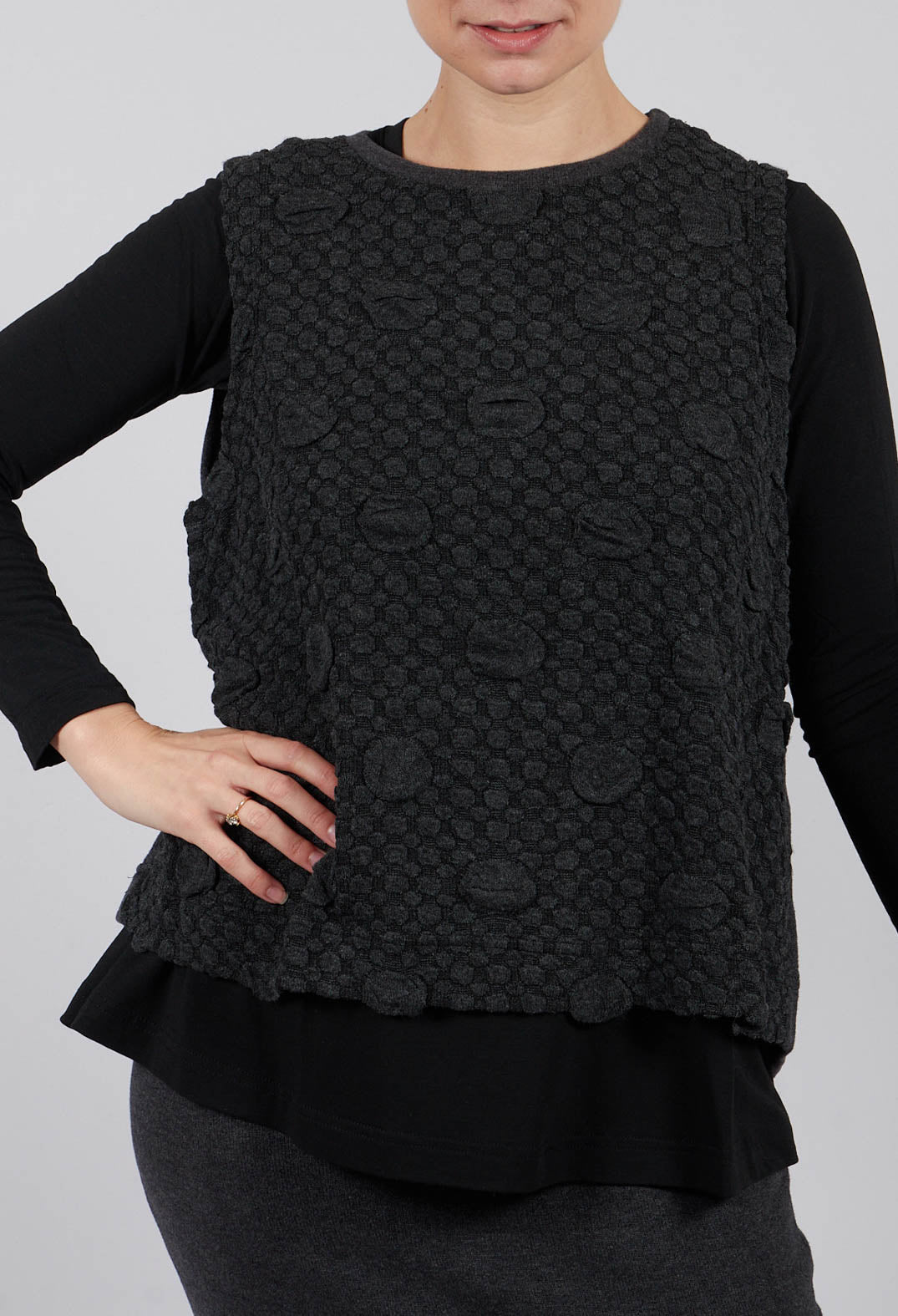 Missy Gilet in Antracite