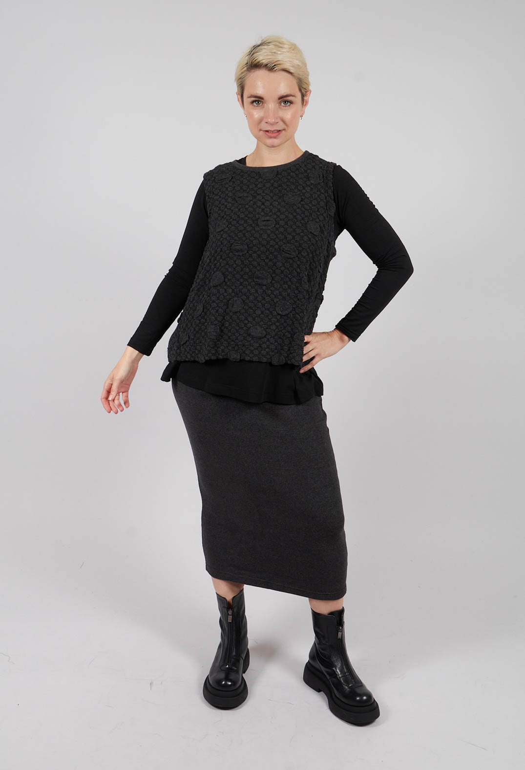Missy Gilet in Antracite