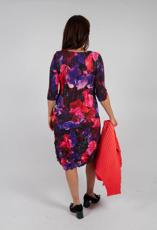 Three Quarter Smash Dress in Sweet Pea