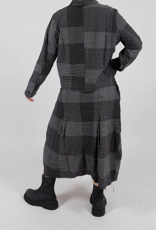 Nuna S Tsant Check Skirt in Antracite