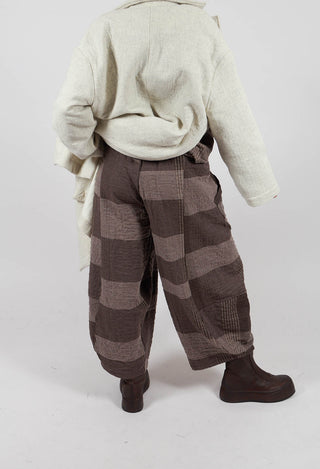 Pace S Tsant Check Trousers in Rinde