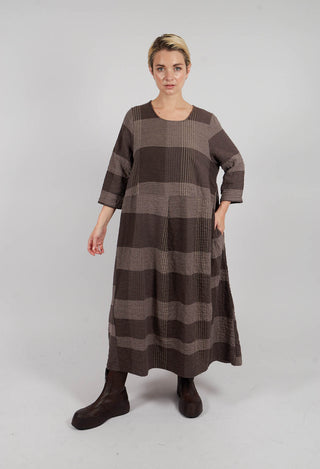 Reishi S Tsant Check Dress in Rinde