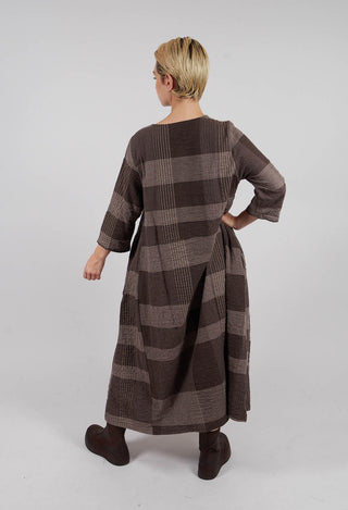 Reishi S Tsant Check Dress in Rinde