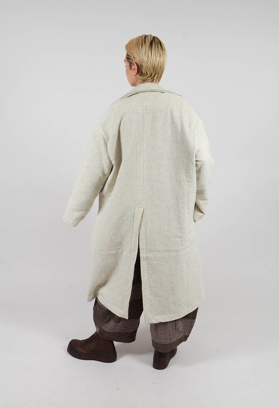 Mama B Romi Coat in Naturale | Olivia May