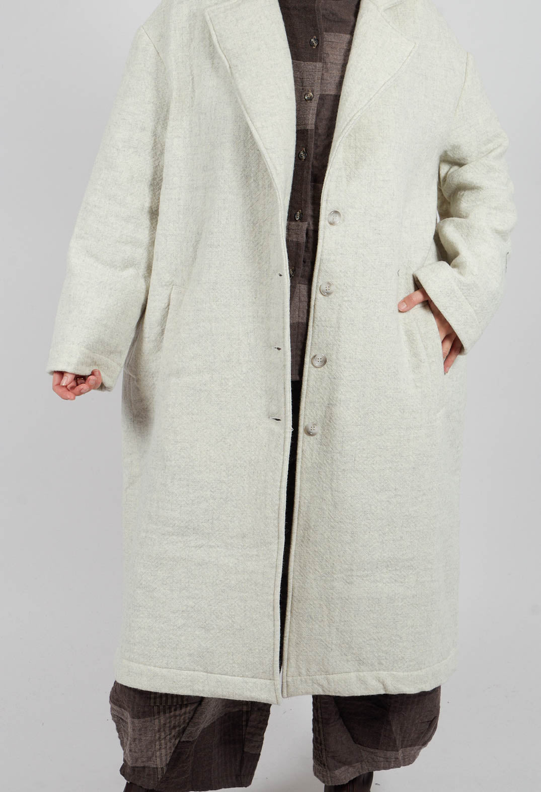 Romi Coat in Naturale