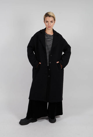 Romi Coat in Nero