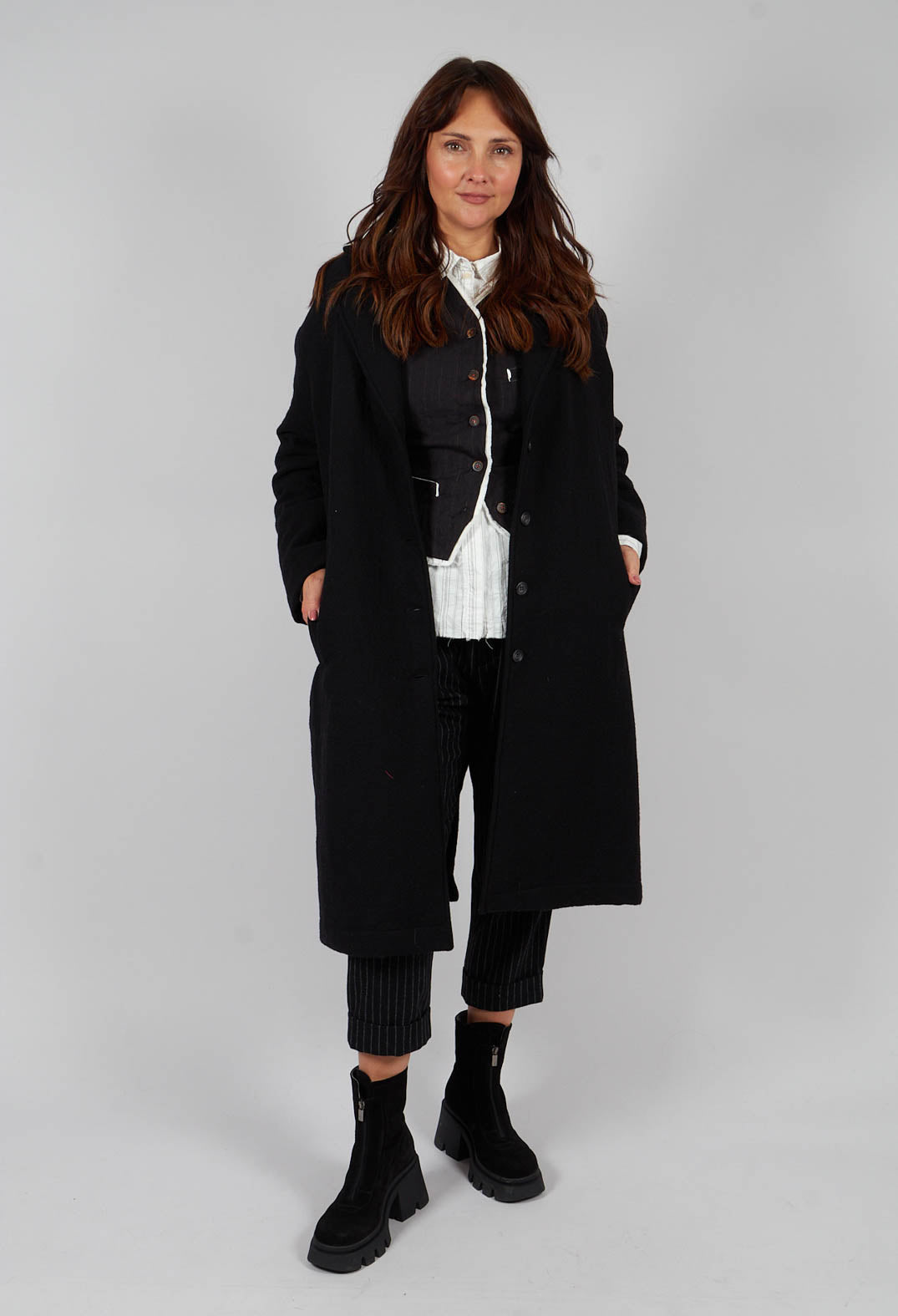 Ginette Gilet in Black