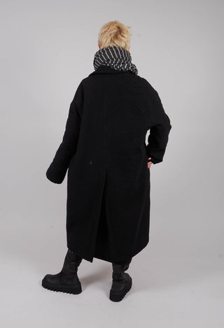 Romi Coat in Nero