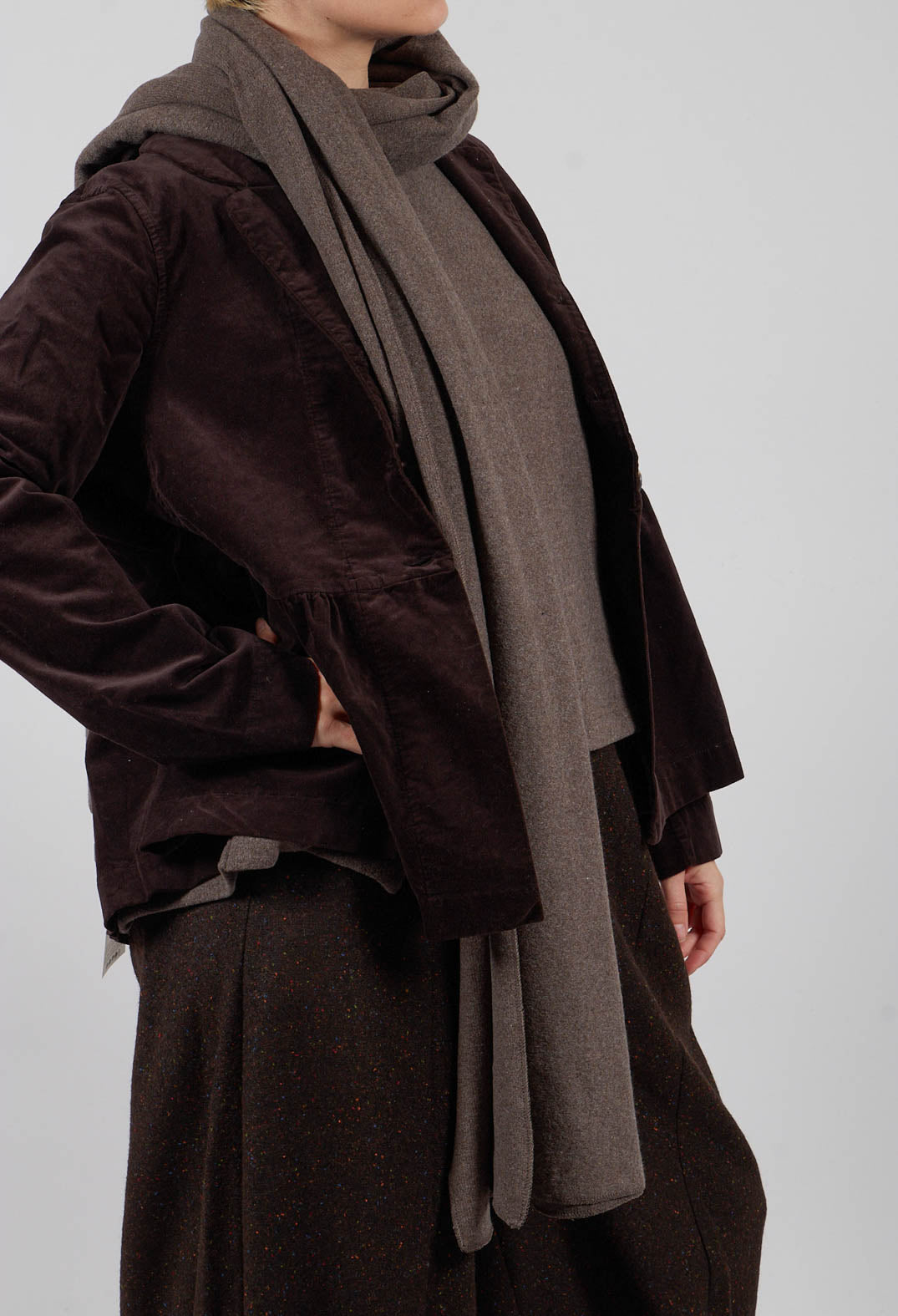 Segovia Scarf in Rinde