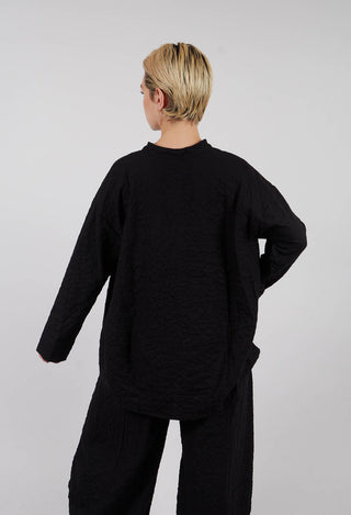 Seline SU Plain Shirt in Nero