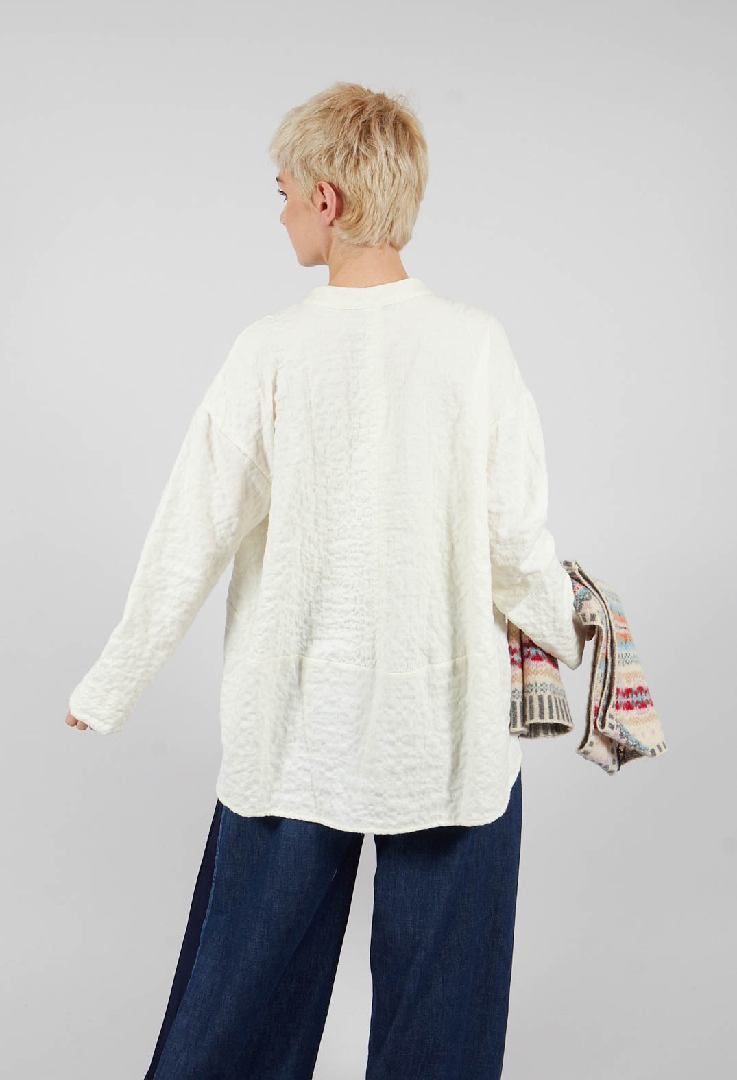 Seline SU Plain Shirt in Luna