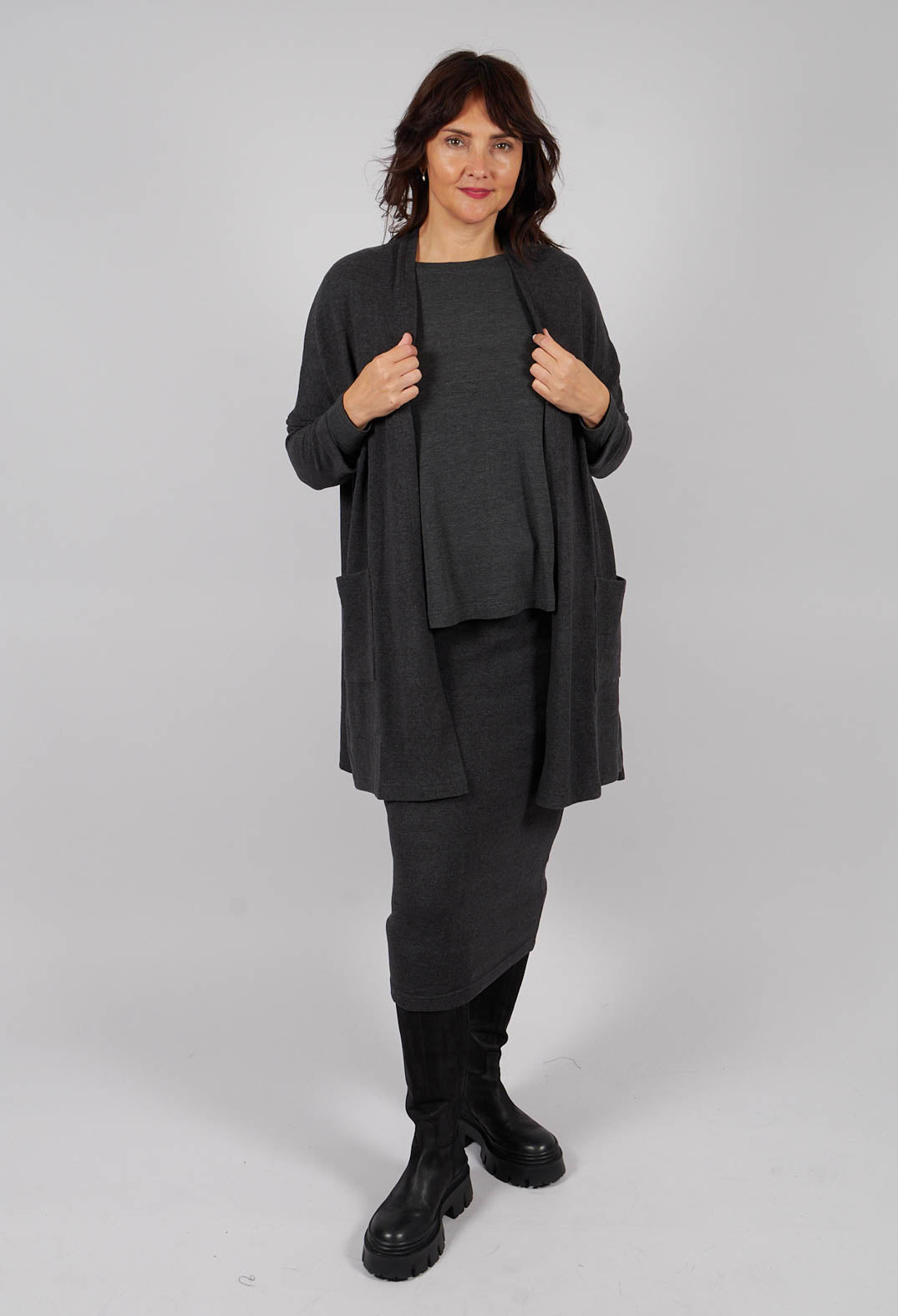 Soufle Jumper in Antracite