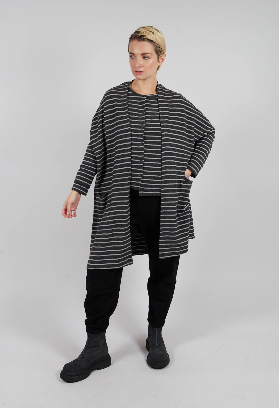 Soufle Jumper in Riga Antracite