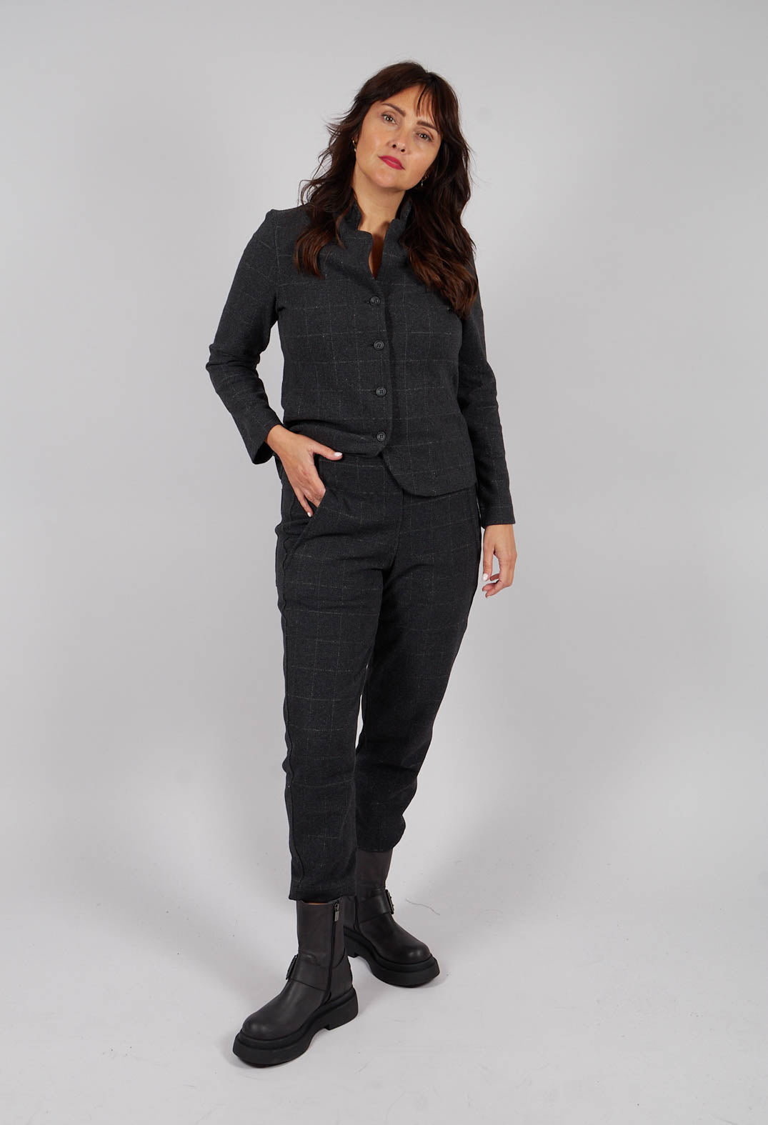 Terra J Trousers in Antracite