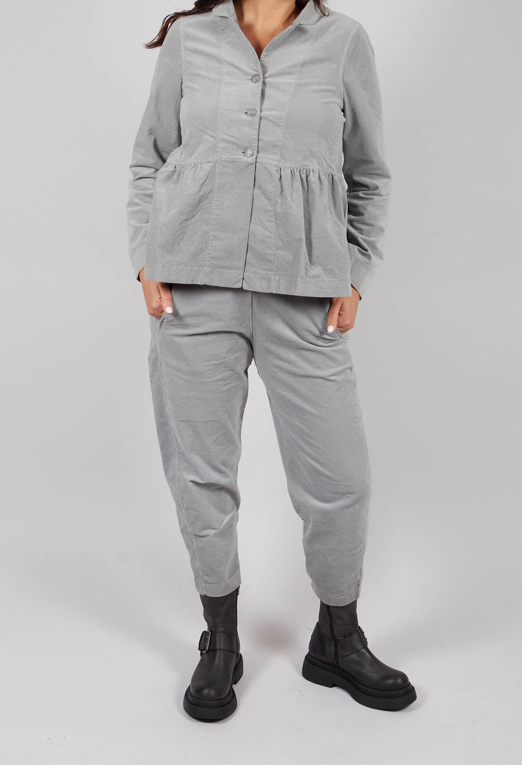 Terra L Trousers in Nebbia