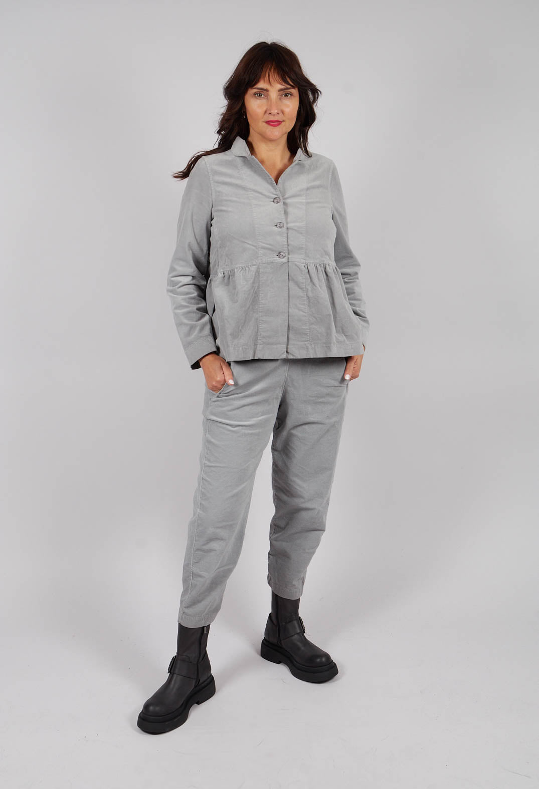 Terra L Trousers in Nebbia