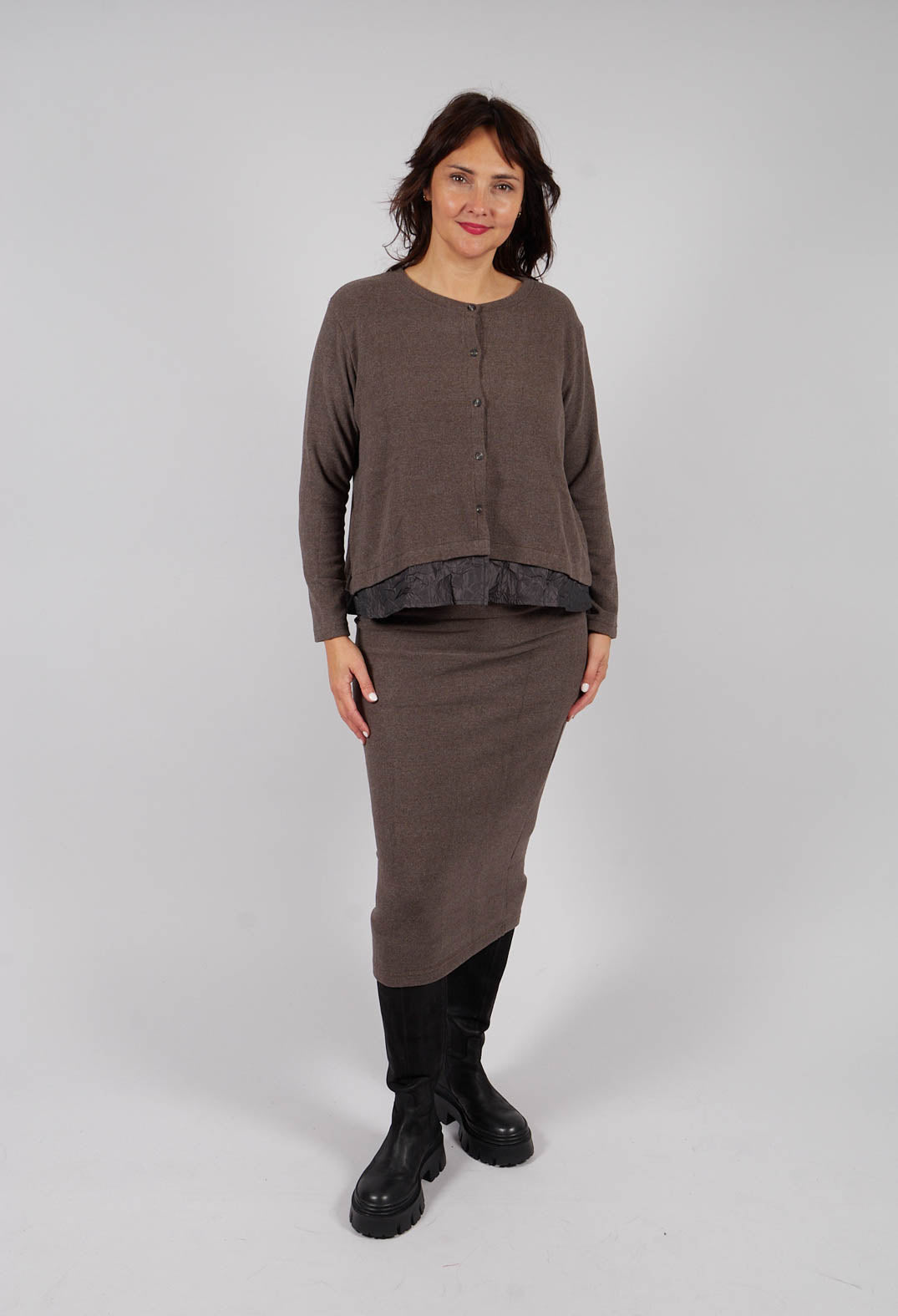 Toro Cardigan in Rinde