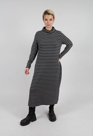 Tosca Dress in Riga Antracite
