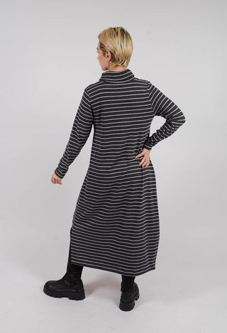 Tosca Dress in Riga Antracite