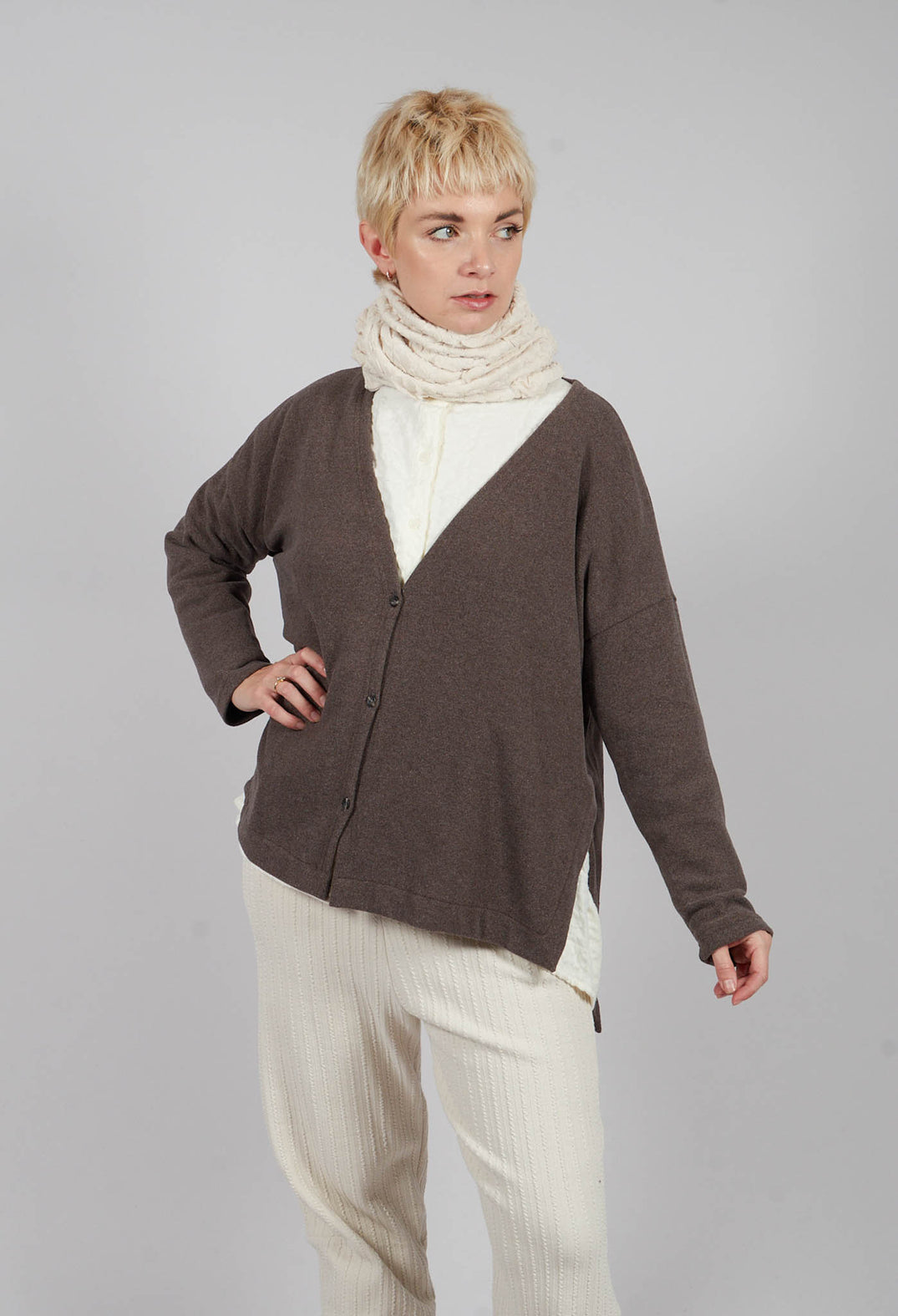 Cosmico Cardigan in Rinde