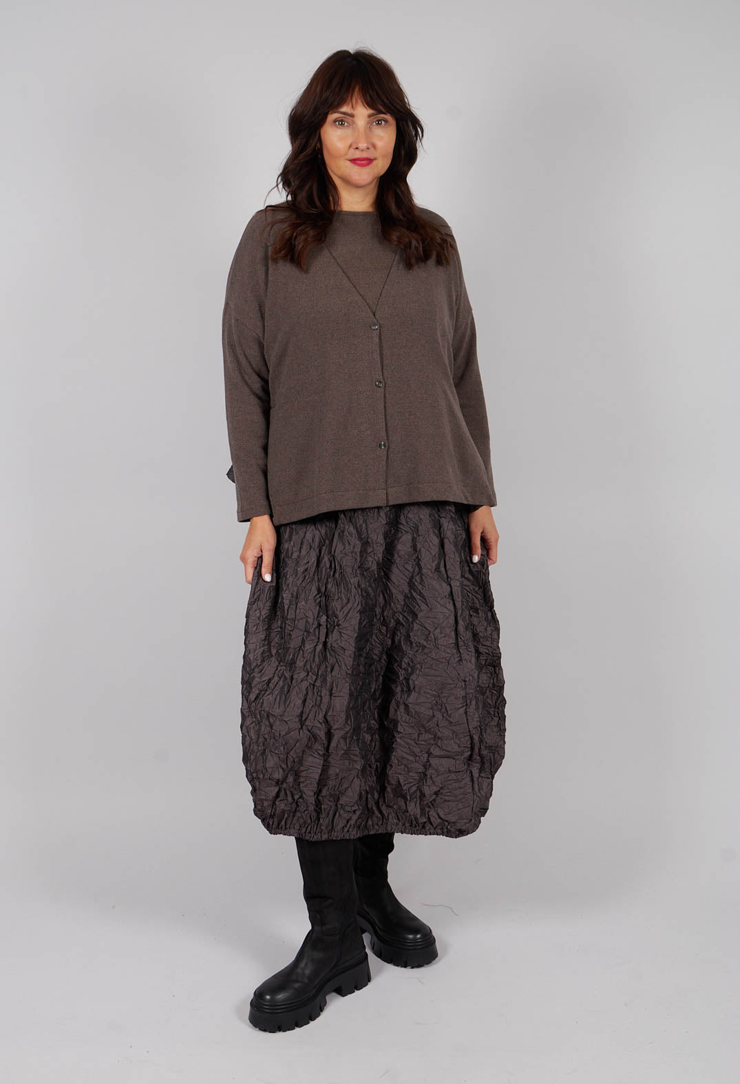 Cosmico Cardigan in Rinde