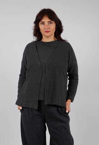 Cosmico Cardigan in Antracite