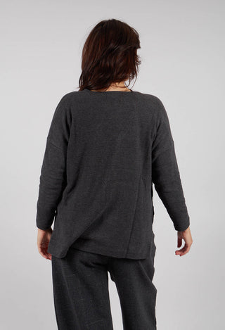 Cosmico Cardigan in Antracite