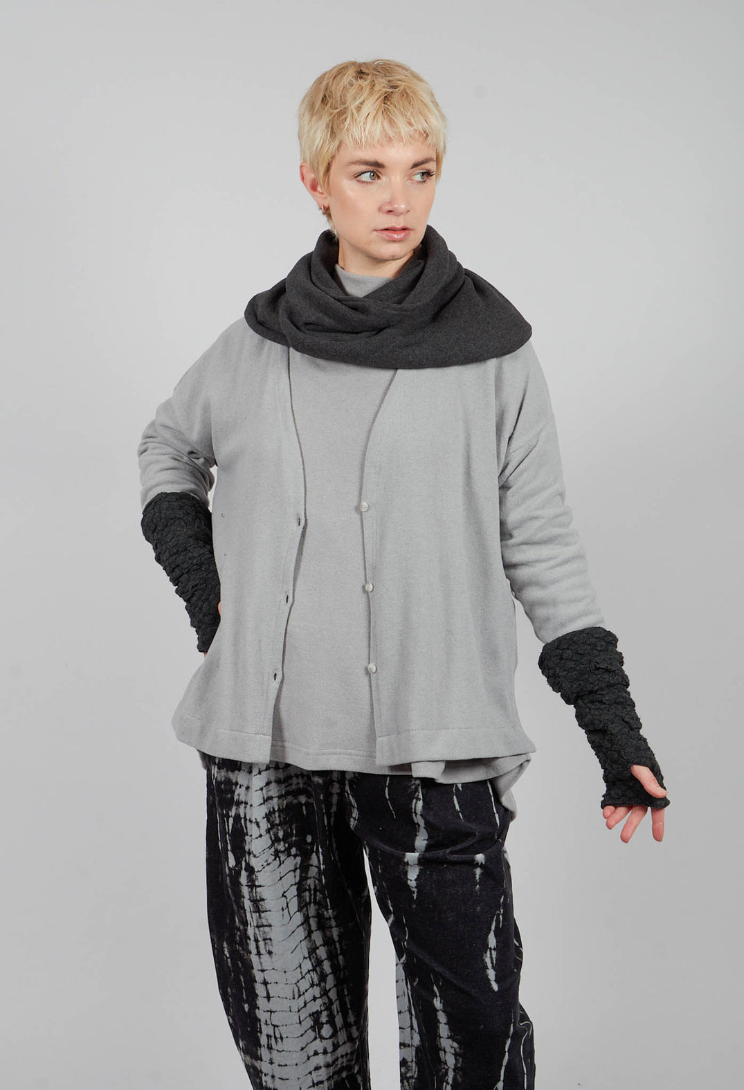 Cosmico Cardigan in Nebbia