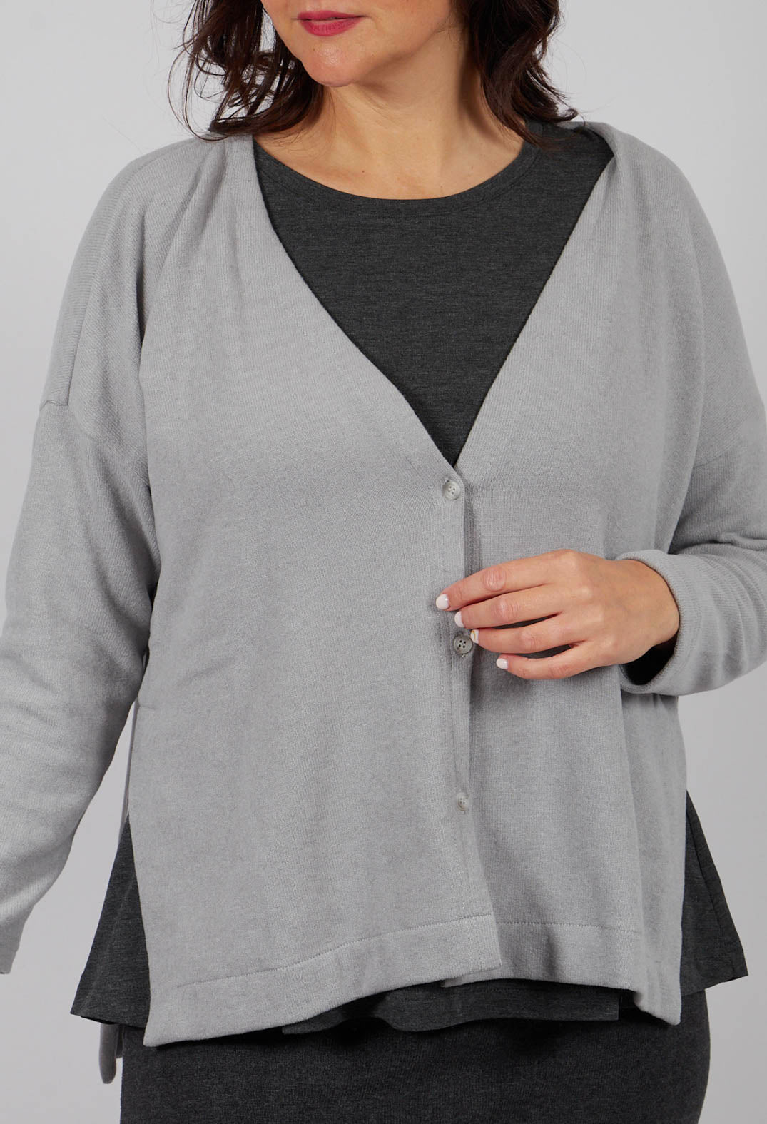 Cosmico Cardigan in Nebbia