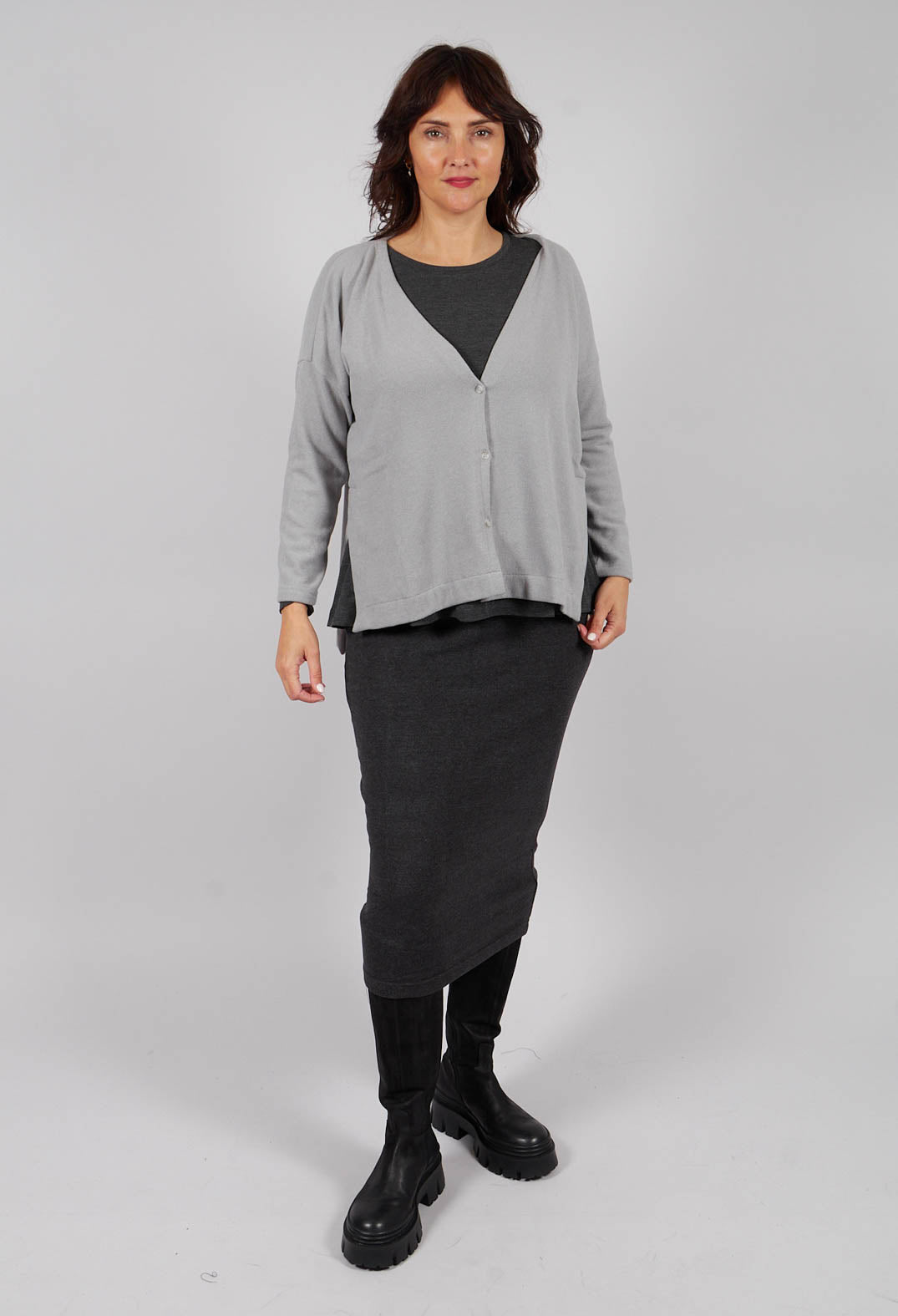 Cosmico Cardigan in Nebbia