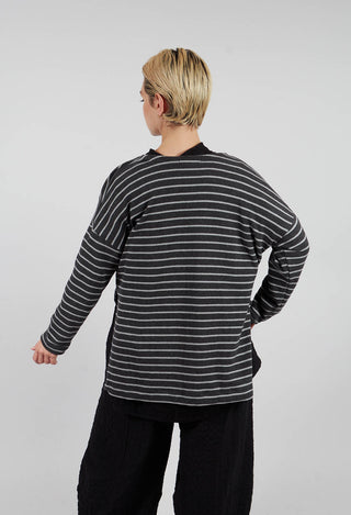 Cosmico Cardigan in Riga Antracite