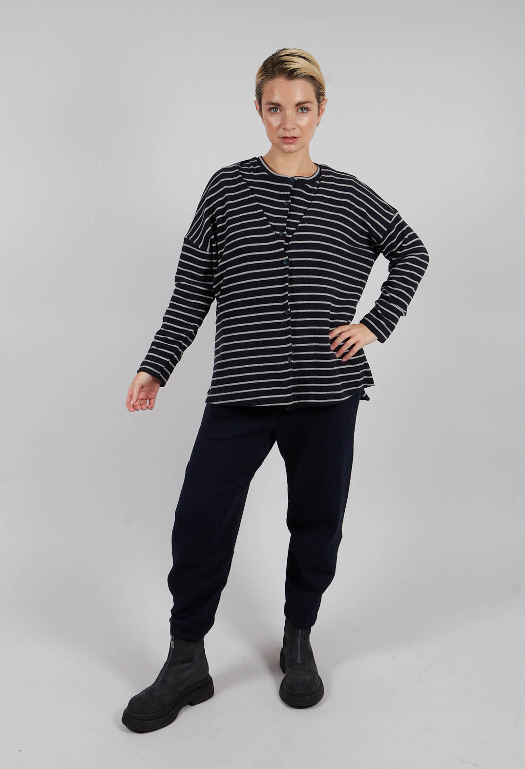Cosmico Cardigan in Riga Notte