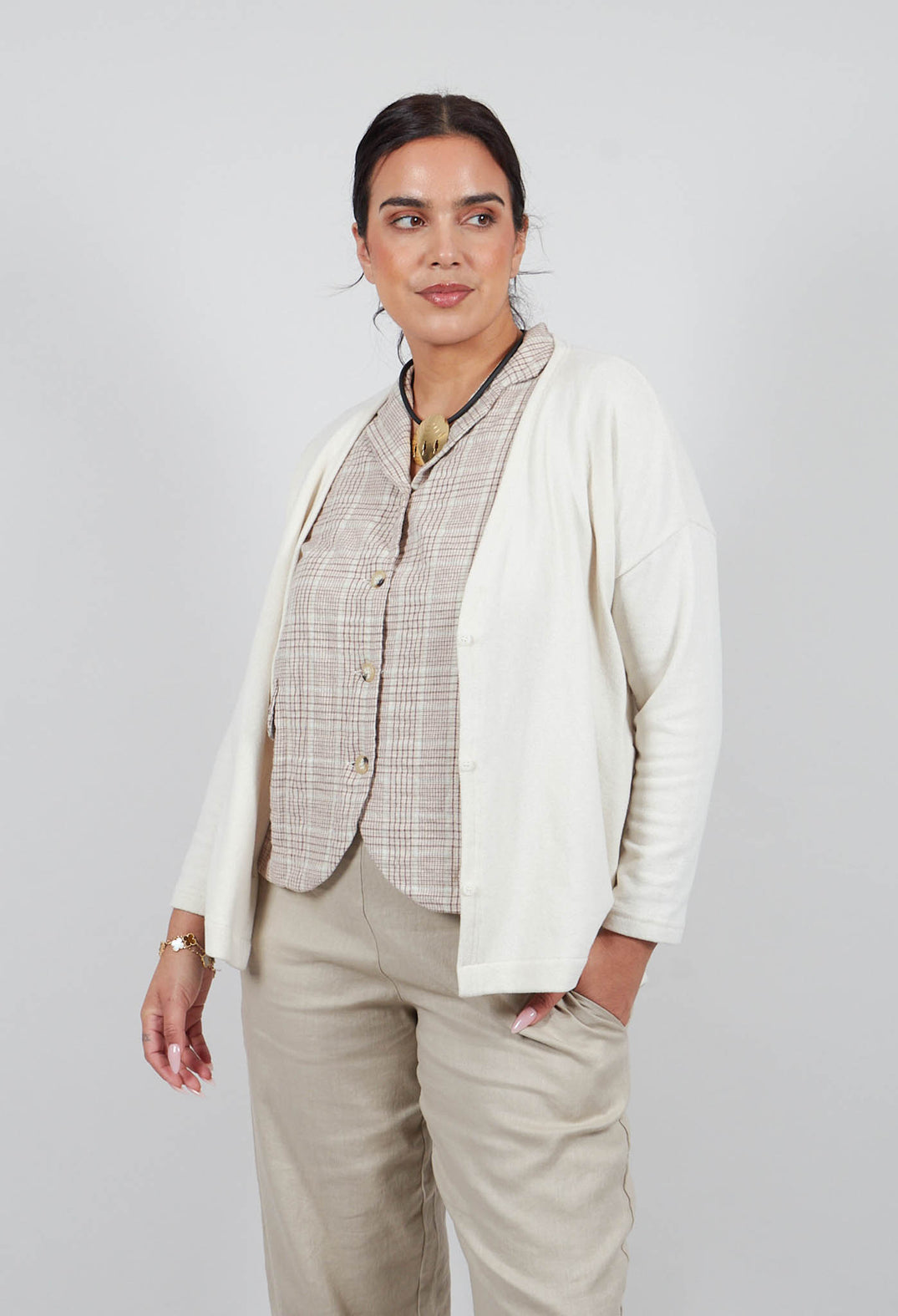 Cosmico Cardigan in Luna