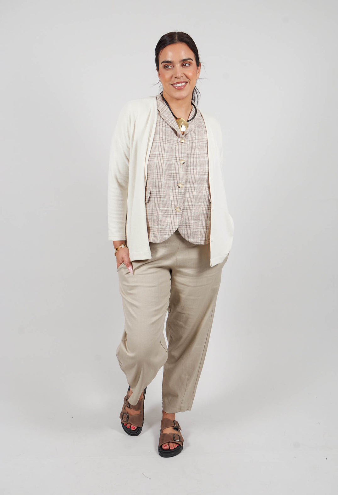 Cosmico Cardigan in Luna