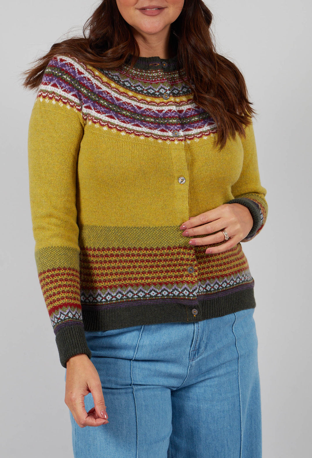 Alpine Cardigan in Findhorn