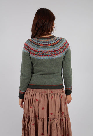 Alpine Short Cardigan in Braemar